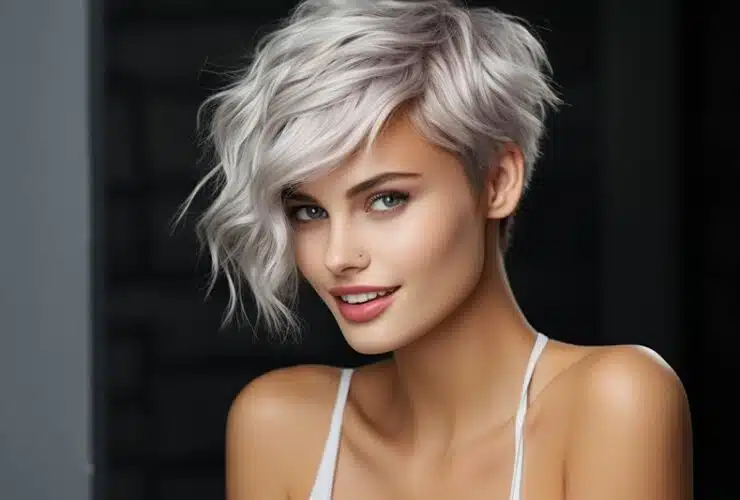 Transformer son look opter pour une coupe courte avec frange