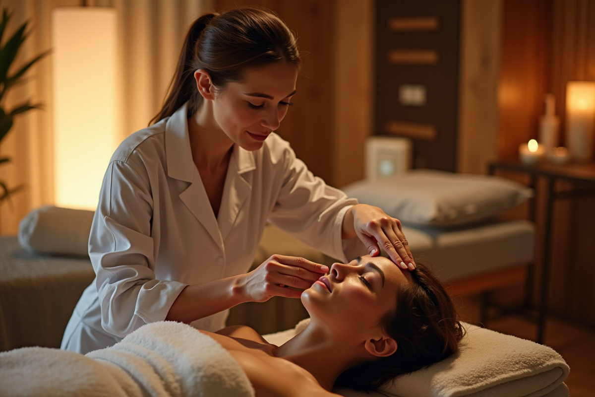 massage tête