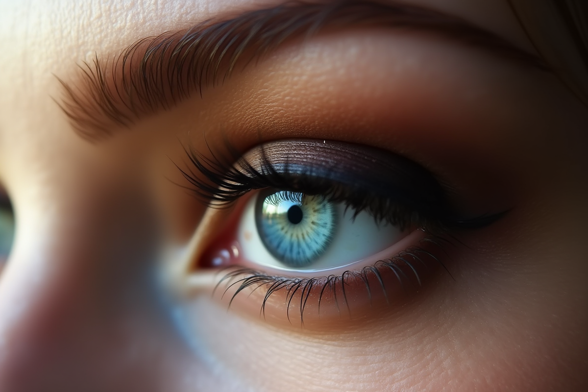 yeux bleus